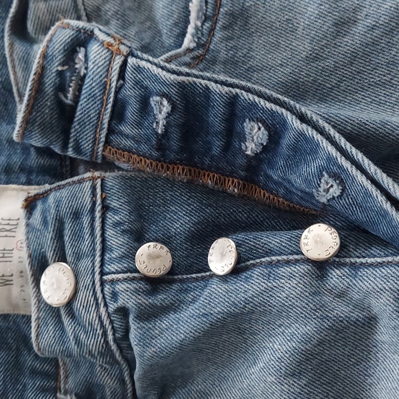 We the Free distressed jean shorts - Picture 2 of 5